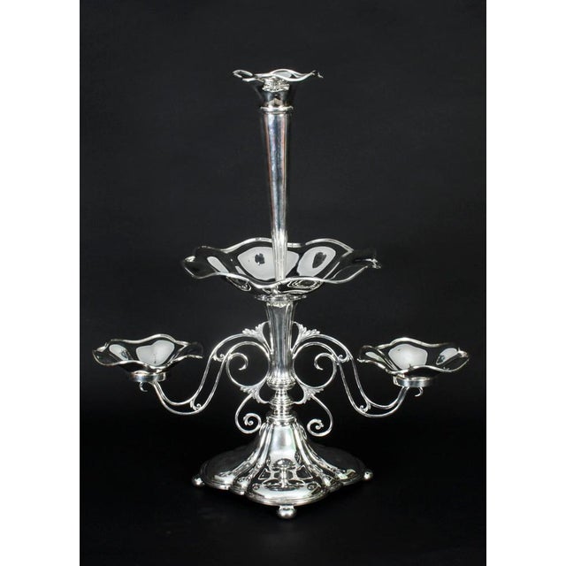 Victorian Silverplate Centrepiece by James Deakin, 19th Century For Sale - Image 14 of 15