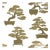 Sample - Schumacher Bonsai Tree Wallcovering In Olive For Sale