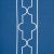 Sample - Schumacher Limitless Lattice Fabric in Royal For Sale