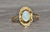 Contemporary The Calera: Ladies Yellow Gold Australian Opal Ring For Sale - Image 3 of 10