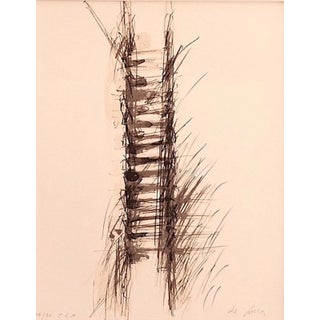 Elio De Luca - Composition - Original Lithograph on Paper - 1980s For Sale