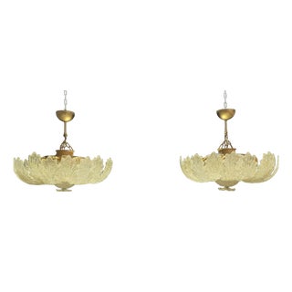 Murano Pendant Lights from Novaresi, 1980s, Set of 2 For Sale