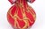 Essie Zareh Signed Baijan Art Glass Jack in Pulpit Vase 17.75" Red Gold Mint For Sale - Image 4 of 7