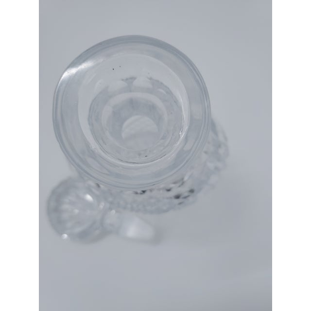 Glass Vintage Crystal Decanter For Sale - Image 7 of 8