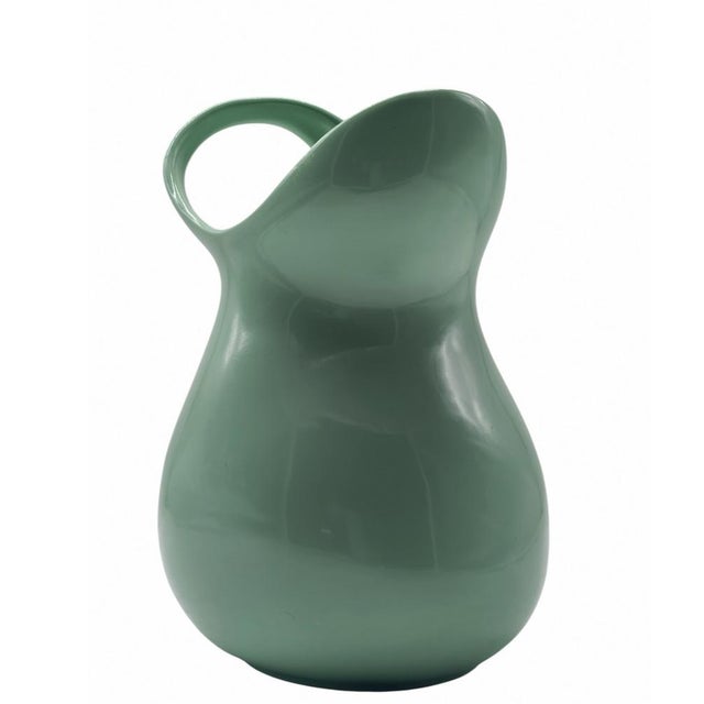 Green Ceramic Vase by Antonia Campi for SCI Laveno, Italy, 1950s For Sale - Image 4 of 9