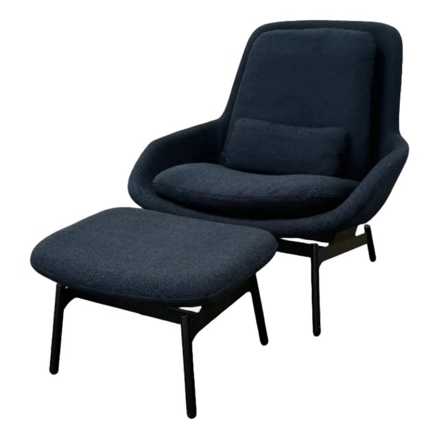 Blu Dot Field Chair & Ottoman For Sale