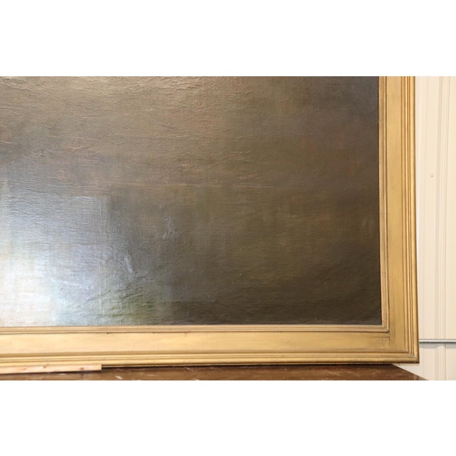 Late 19th Century Monumental Signed Henry Arthur Elkins Oil Painting of Colorado Mountain River For Sale - Image 5 of 13