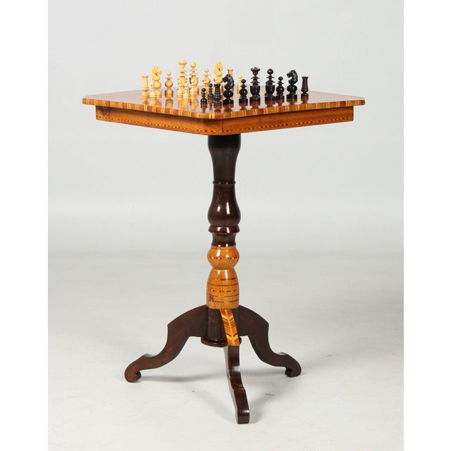 Late 19th Century Chess Table, 1890 For Sale - Image 13 of 13