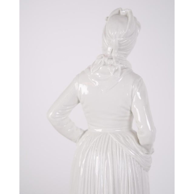 Porcelain Figure by Amager Carl Martin-Hansen for Royal Copenhagen, 1920s For Sale - Image 9 of 13