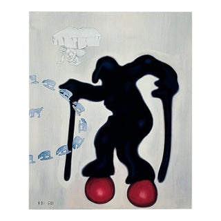 Jorg Immendorf Untitled (hui Gui), 2000 For Sale