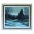 Mid-Century Modern 'Twilight Path' Vintage Swedish Expressive Landscape Oil Painting, Framed For Sale