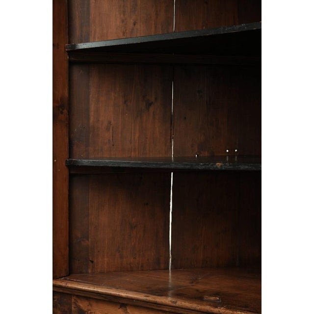 Dutch Pine Corner Cabinet For Sale - Image 9 of 13