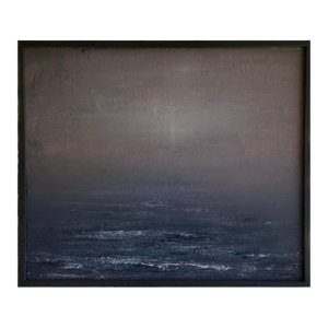 Original Painting Yuri Kuper Seascape Acrylic on Canvas Brutalist Minimalist
