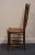Late 20th Century Jamco Wood Solid Hard Rock Maple Rustic Country Style Wheat Back Dining Side Chair For Sale - Image 5 of 9