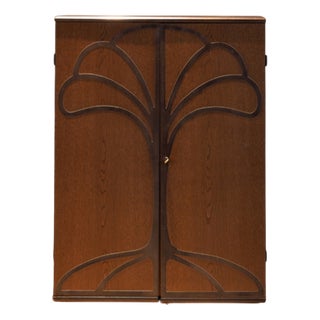 Vintage Walnut Bar/Sideboard, Germany, 1980s For Sale