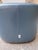 Pouf in Blue Leather by Molteni and C. For Sale - Image 10 of 12