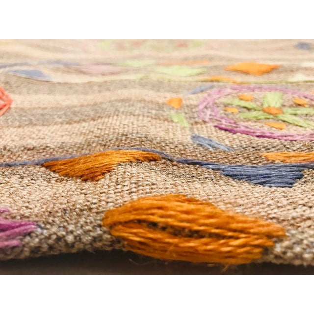 Wool Kilim Rug, 1980s For Sale - Image 11 of 14