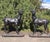 Large Cast Iron Stag Garden Sculpture For Sale - Image 4 of 5
