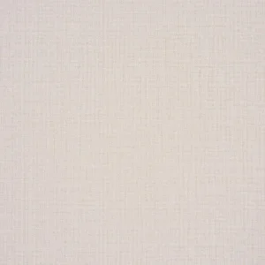 SAMPLE - Schumacher Campagne Linen Vinyl Wallpaper In Alabaster