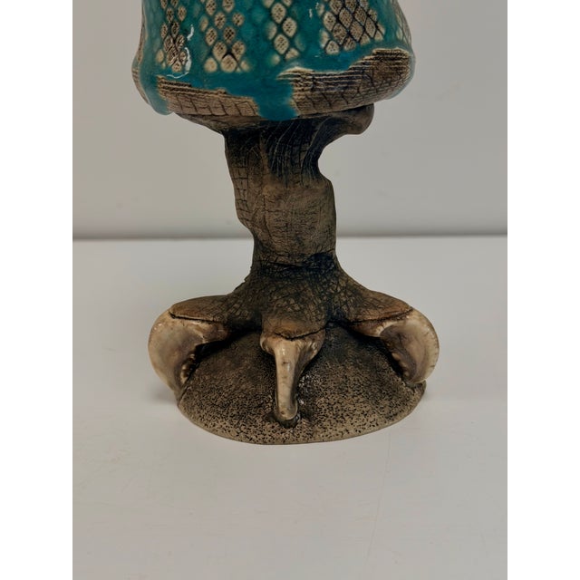 This listing features a handcrafted Richard Marshall Talon Goblet, created at a local studio pottery in North Carolina. A...