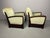 Brown Art Deco Dutch Lounge Chairs attributed to Pander & Zonen, the Hague, 1930s, Set of 2 For Sale - Image 8 of 13