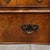 Small Antique Serpentine Burr Oak Chest of Drawers For Sale - Image 6 of 12