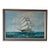 1970s Vintage Sailing Ship Seascape Oil on Canvas Painting, Framed For Sale