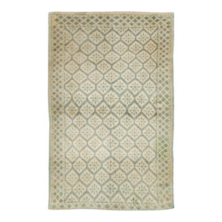 Galerie Shabab Collection Mid-20th Century Handmade Turkish Anatolian Throw Rug For Sale
