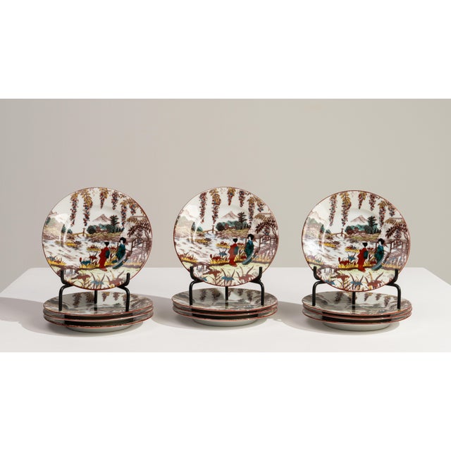 Mid 20th Century Mid 20th Century Czech Republic White Porcelain Plate For Sale - Image 5 of 18