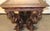 Traditional Antique Renaissance Revival Griffin Carved Oak Writing Desk or Library Table Attributed to Rj Horner For Sale - Image 3 of 4