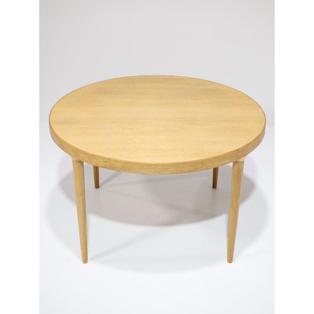 Danish Extendable Round Dining Table in Oak, 1960s For Sale - Image 16 of 18