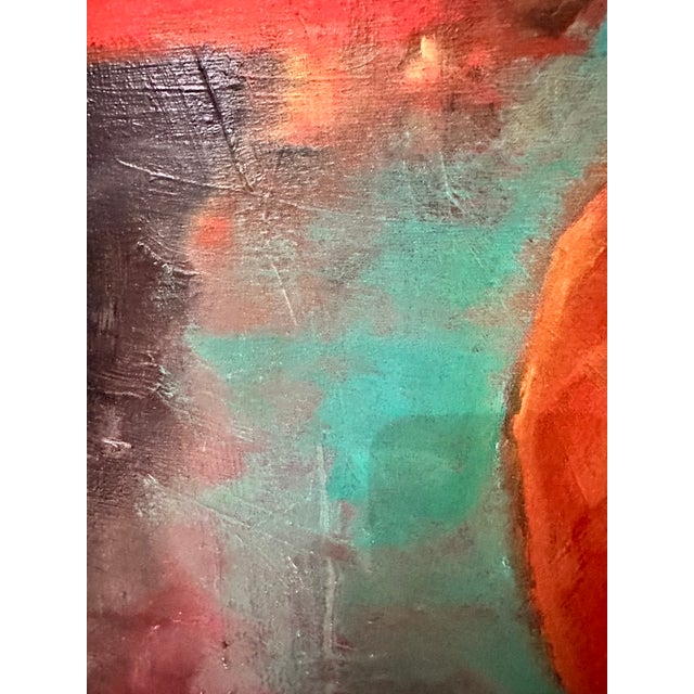 Figurative 1990s Female Nude Painting, Framed For Sale - Image 3 of 9