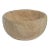 Sulu MultiServe Beige Travertine Bowl, 6" For Sale