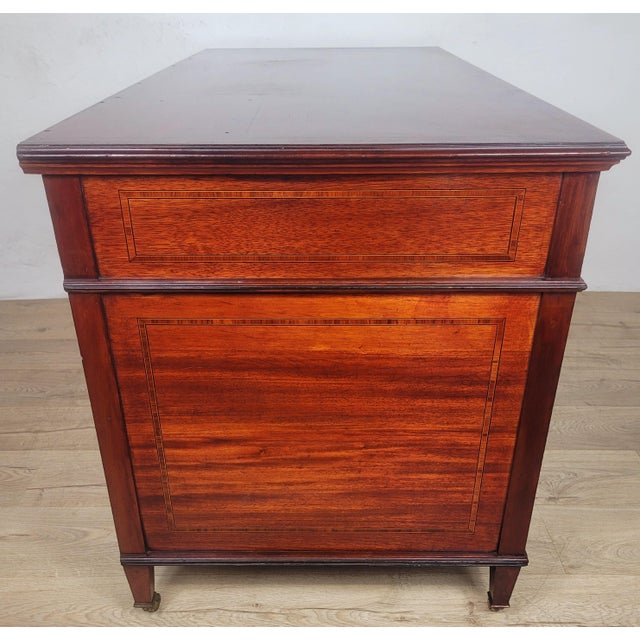 Antique Victorian Writing Desk from Maple & Co, 1890 For Sale - Image 15 of 18