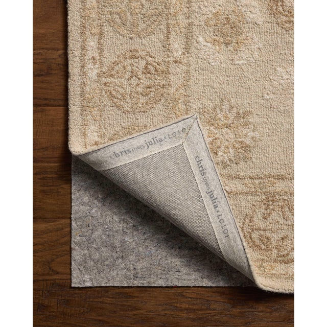 Chris Loves Julia x Loloi Dorothea Dove / Natural 3'-6" x 5'-6" Accent Rug For Sale In Dallas - Image 6 of 7