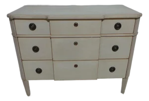 Swedish Gustavian 3 Drawer Chest of Drawers