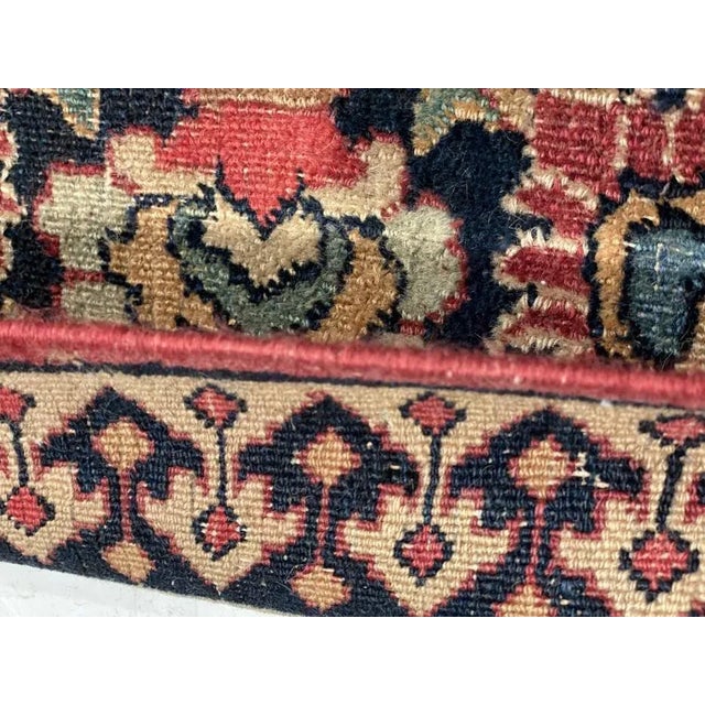 Early 21st Century Rust Persian Antique Mashad Dorokhsh For Sale - Image 4 of 6