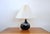 Dark Emerald Art Glass Table Lamp by Michael Bang for Holmegaard, 1972 For Sale - Image 3 of 9