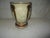 Vintage Hollywood Regency Ornate Pearlize Faux Marble With Bronze & Silver Accents Wastebasket For Sale - Image 4 of 9