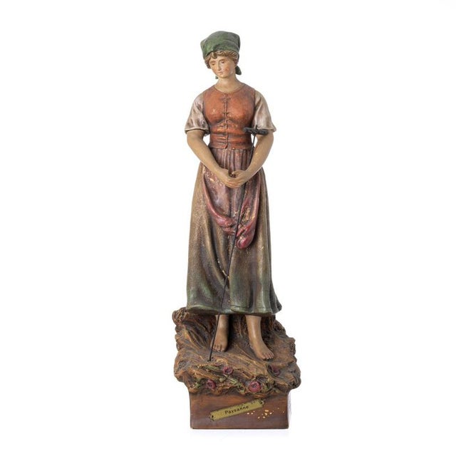 Porcelain and Earthenware Paysanne Statuary of Coimbra For Sale - Image 6 of 6