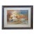 1990s Cottages, Signed Watercolor Painting, Framed For Sale