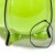 1980s Hand Blown Green Art Glass Vase – Modernist Bud Vase – Sculptural Glass Decor For Sale In Louisville - Image 6 of 7