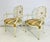 Hollywood Regency Pair of 1990s Hollywood Regency Balloon Back Giltwood Armchairs by Dennis & Leen For Sale - Image 3 of 12