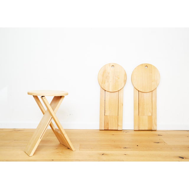 Suzy Folding Stool by Adrian Reed for Princes Design Works LTD, 1980s For Sale - Image 11 of 11