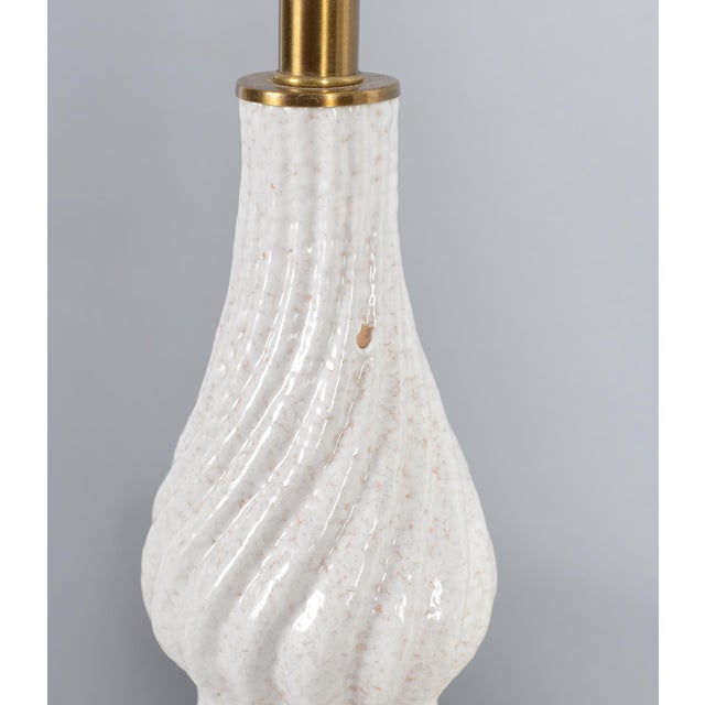1960s Mid Century Modern Ceramic Lamps - a Pair For Sale - Image 5 of 7