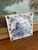 Vintage Dutch Delft Blue Ceramic Tile by Schoonhoven Keramiek, Holland - Windmill and Sailboat Scene. For Sale - Image 4 of 9