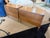 Late 20th Century Late 20th Century Pair of Italian Directoire Faux-6 Drawer Walnut Bachelor Chests, 2 Pieces For Sale - Image 5 of 7