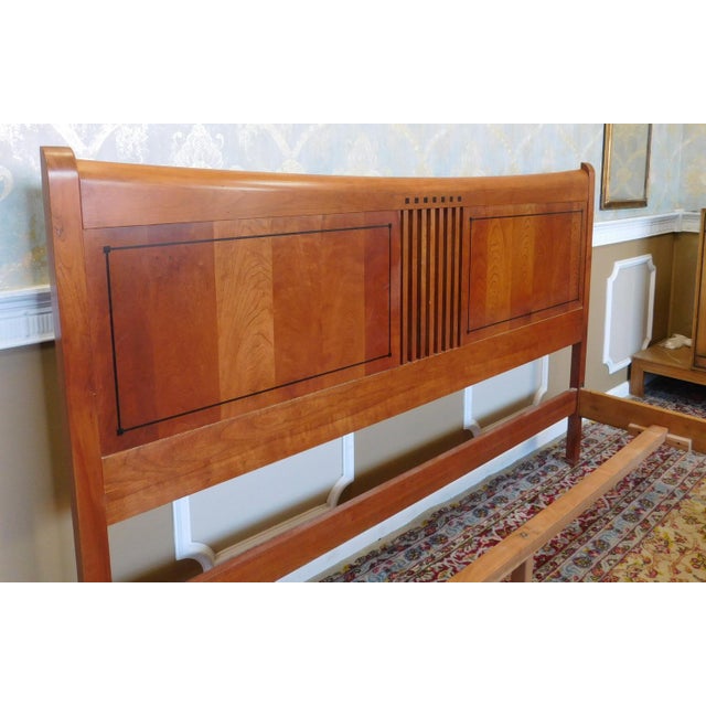 Stickley Furniture 21st Century Collection Mission Style Cherry King Size Bed Model 912073