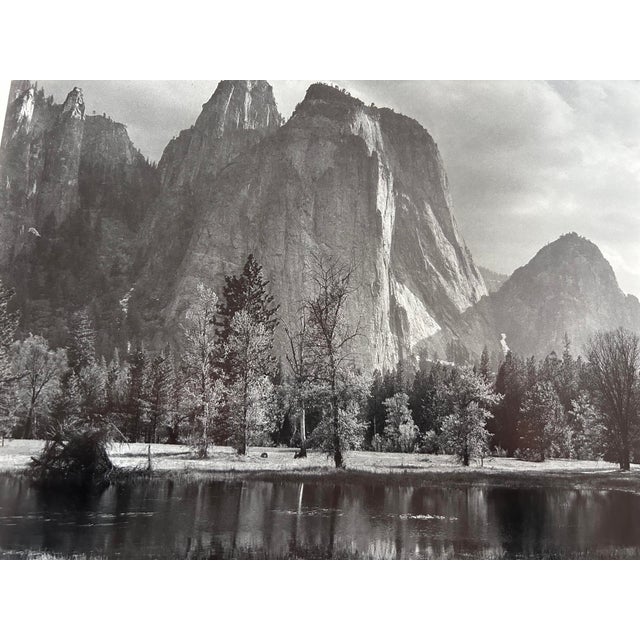 Signed Vintage Ansel Adams’ “Yosemite & the Range of Light”coffee Table