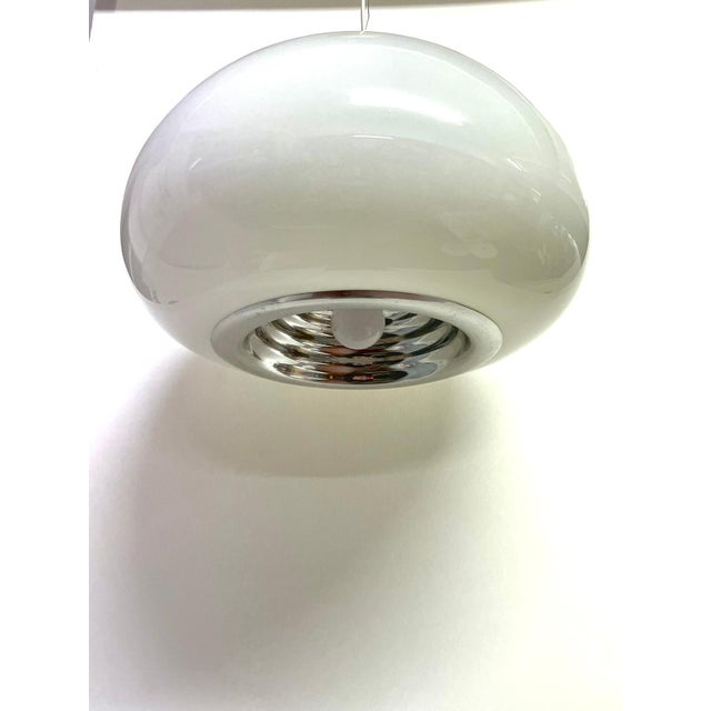 White Vintage Black and White 540 S Lamp by Castiglioni Flos , Italy, 1960s For Sale - Image 8 of 8